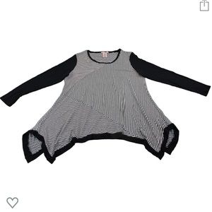 Philosophy Scoop-Neck Sharkbite Tee